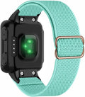 Compatible with Garmin Forerunner 35/30 Band, Nylon Elastic Solo Loop Women Men,Adjustable Replacement Watch Strap for Garmin Forerunner 35 Sport Watchband for SmartWatch