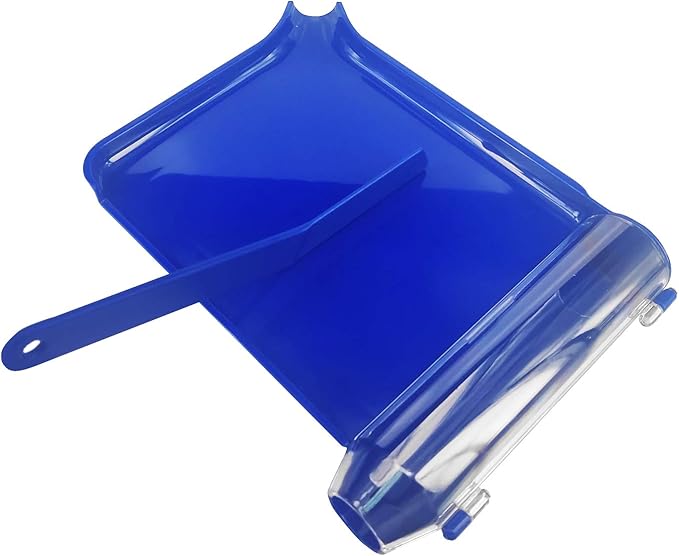 Medarchitect Left Hand Pill Counter Tray with Spatula (Blue)