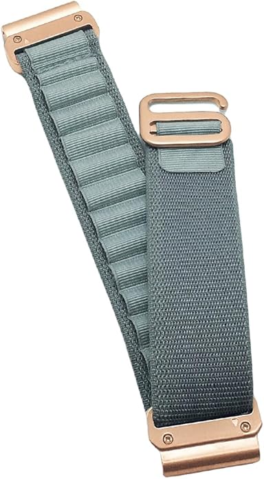 Custom Fit by Wrist Size, Small & Large Wrists, for Garmin Nylon Watch Band –– Compatible with QuickFit 20mm / 22mm / 26mm, Fenix 7, Instinct 2X, Forerunner, Epix, Tactix, MARQ, quatix, Approach
