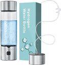 Hydrogen Water Bottle, 2025 Upgraded SPE/PEM Technology-3 Minutes Hydrogen Rich, Portable Athletic Performance, Hydration System for Home, Office, Fitness Travel, Sports, Drinking (Silver)