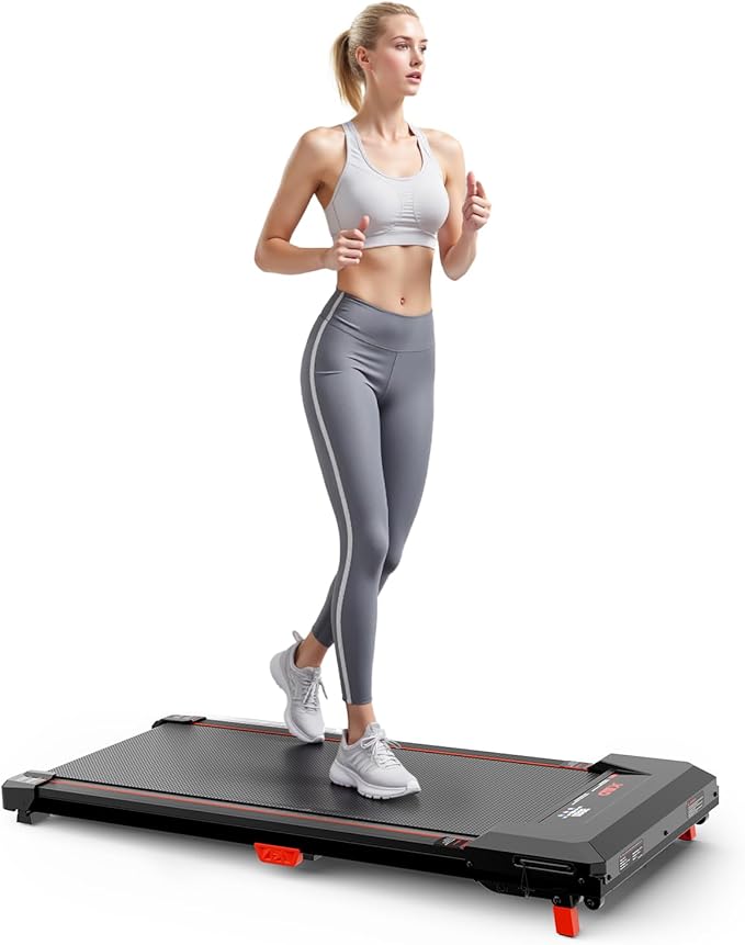 Walking Pad, XBD Under Desk Treadmill for Home and Office, 2.5 HP Portable Treadmill