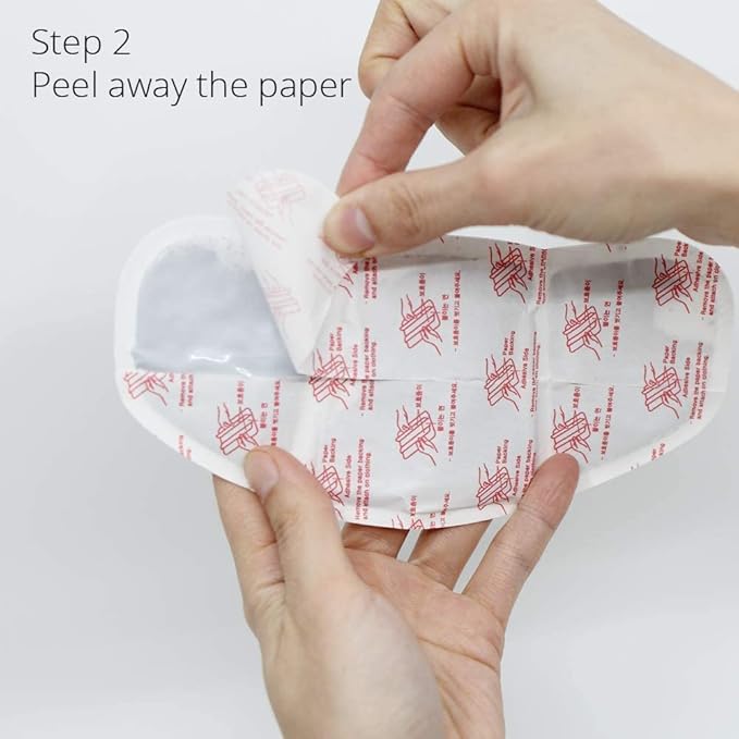 (5 Patches) CrampCareH PMS/Menstrual Cramps Relief Heat Patch with Wide Wings, FDA Registered