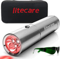 Red Light Therapy for Body of Face,Joints & Muscles Pain Relief,Portable Infrared Red Light Therapy Wand at Home,Infrared Light Therapy Device 630nm 660nm 850nm(3-in-1)