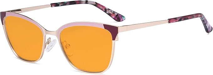 Eyekepper Ladies Butterfly Design Blue Light Glasses - Computer Screen Eyegalsses Women