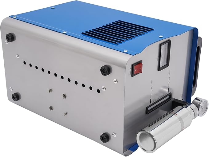 Oxygen Hydrogen Generator Water Welder 95L/H HHO Generator Gas Flame Welder Acrylic Flame Polisher Polishing Machine AC 110V 400W + Gas Torch