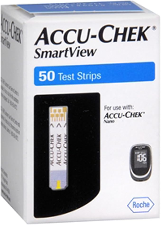 Accu-Chek SmartView Test Strips Box of 50