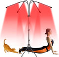 Red Light Therapy for Body Face with Stand,Infrared Light Therapy Lamp,660nm Red Light and Near Infrared 850nm for Back Pain & Muscle Recovery