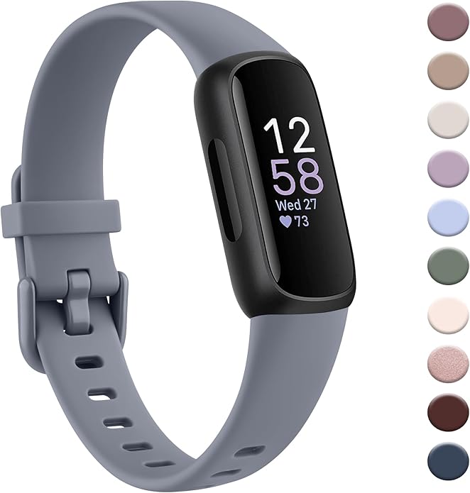 AK Band Compatible with Fitbit Inspire 3 Bands for Women Men, Adjustable Replacement Sport Wristbands Straps for Fitbit Inspire 3 Fitness Tracker