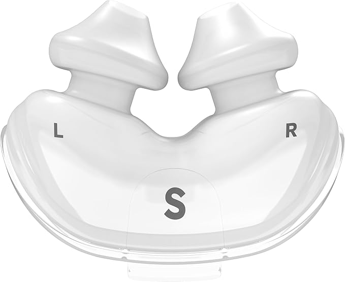 Resmed AirFit P10 Nasal Pillow Cushion - CPAP Mask Accessories Replacement - Soft Lightweight Silicone - Dual Wall - Small