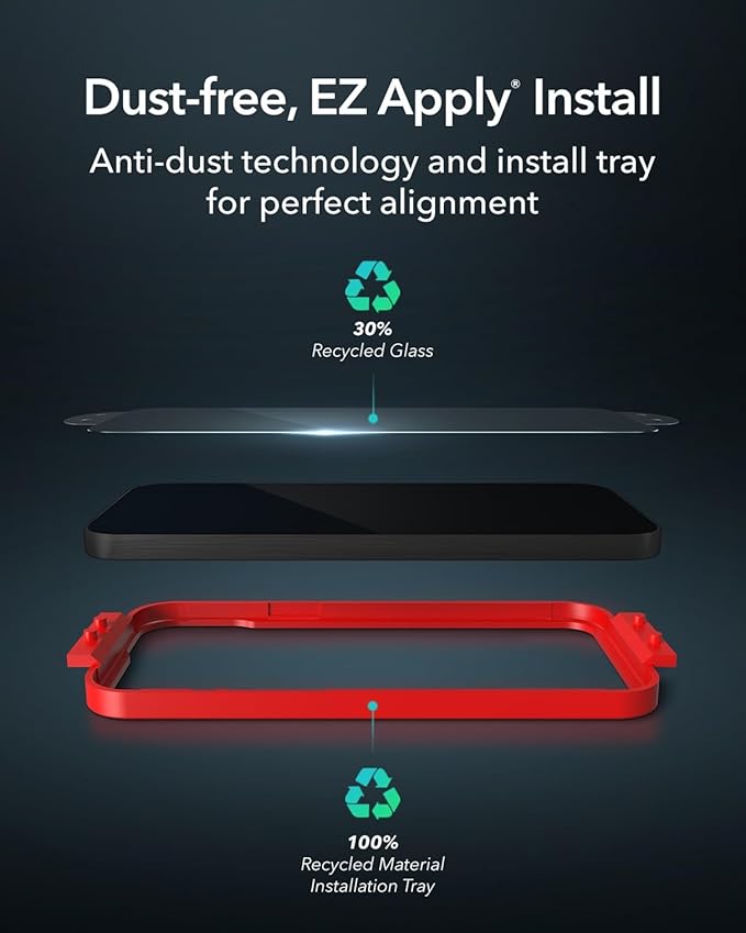 ZAGG XTR3 iPhone 15 Plus Screen Protector - Glass, 10X Stronger, Blue-Light Filtration, Edge-to-Edge Protection, Scratch & Smudge-Resistant Surface, InvisibleShield, Easy to Install