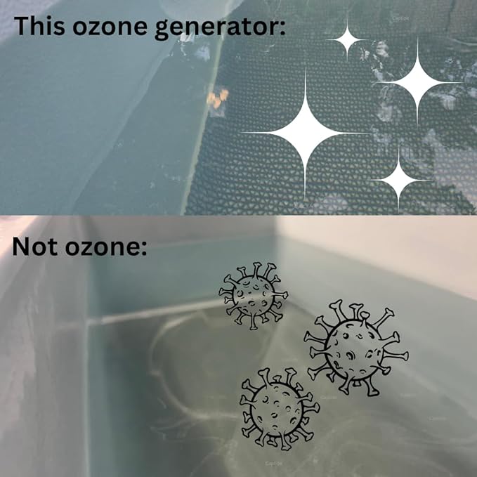 Ozone generator for cold plunge. Keep your cold plunge clean. Maintain cold plunge or ice bath water freshness for longer. Ice bath ozone generator.