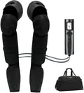 Air Compression Leg Massager, Cordless Recovery System for Improved Circulation, Professional Foot Massage Boots with 5 Massage Areaes, 8 Intensities(Only Single Leg)-Medium