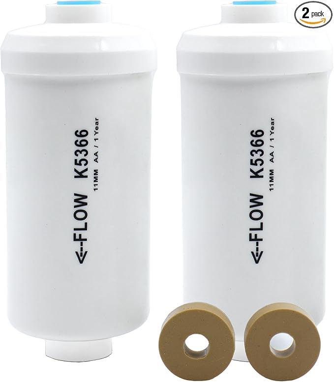Fluoride Water Filter, Replacement for Berkey® PF-2® Elements, Berkey® Gravity Filtration System, including Big, Travel, Royal, Imperial and Crown Series, Natural filter material, Pack of 2