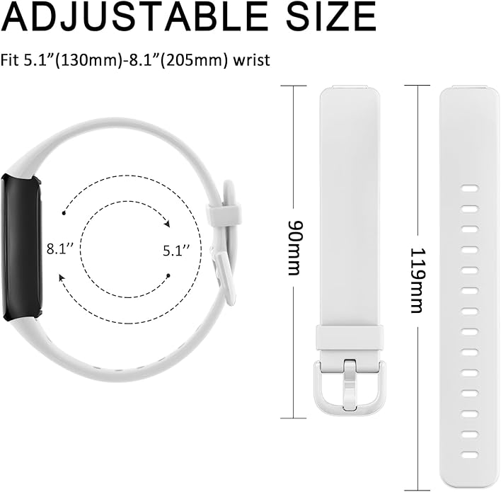 AK Band Compatible with Fitbit Inspire 3 Bands for Women Men, Adjustable Replacement Sport Wristbands Straps for Fitbit Inspire 3 Fitness Tracker