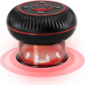 Electric Smart Cupping Set - 4 in 1 Cupping Kit for Massage Therapy, 12 Levels of Suction Strength and Red Light for Targeted Pain Relief, Great Gift for Parents, Friends