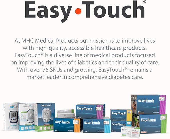 Easy Touch Glucose Test Strips - 300 Count