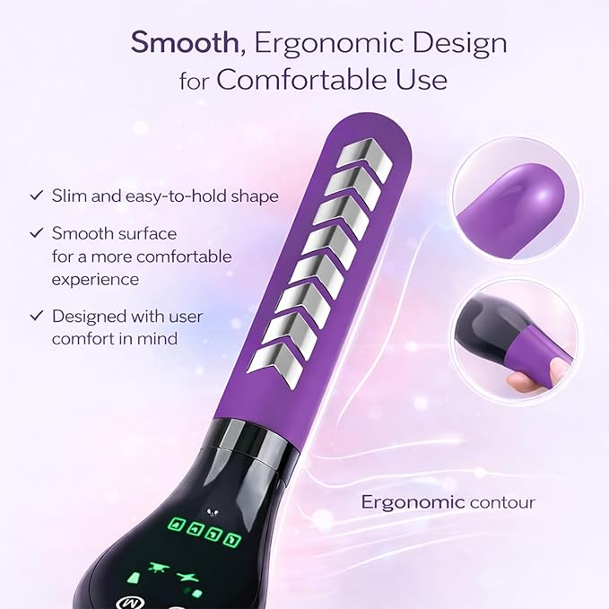 Pelvic Floor Exerciser for Women, kegel Pelvic Floor Trainer, Pelvic Floor strengthening Device, kegel Exercise Tool with Multiple Modes, Discreet Rechargeable Personal Care Device (Purple)