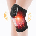 Red Light Therapy Knee Massager with Heat for Arthritis Pain Relief, Cordless 3 in 1 Knee Shoulder Elbow Massage Brace Rechargeable for Relaxation & Fatigue Recovery