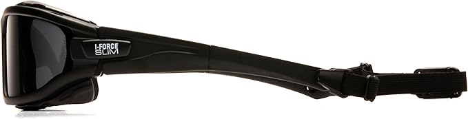 PYRAMEX I-Force Sporty Dual Pane Anti-Fog Goggle, Black Frame/Clear Anti-Fog Lens