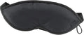 Lewis N. Clark Men's Travel Comfort Eye Mask with Adjustable Straps, Black, Single (505-Black)