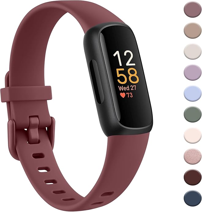AK Band Compatible with Fitbit Inspire 3 Bands for Women Men, Adjustable Replacement Sport Wristbands Straps for Fitbit Inspire 3 Fitness Tracker