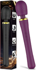 Personal Wand Massager Handheld Cordless Massager Travel-Quiet-Waterproof, USB Rechargeable,Perfect Back Legs Hand Pains and Sports
