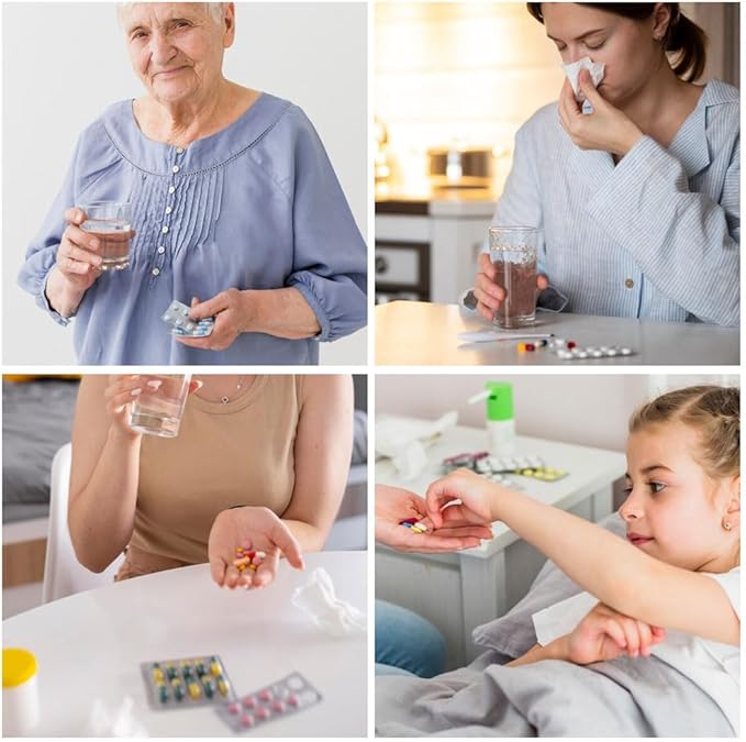 Portable Pill Taker Household Gadgets, 2026 New Pill Popper Extractor Tool Blister Pack Opener Popper Assistance Tool, for Blister Packs for The Elderly, Disabled (2)