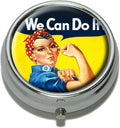 Rosie The Riveter - War Poster Pill Case Trinket Gift Box