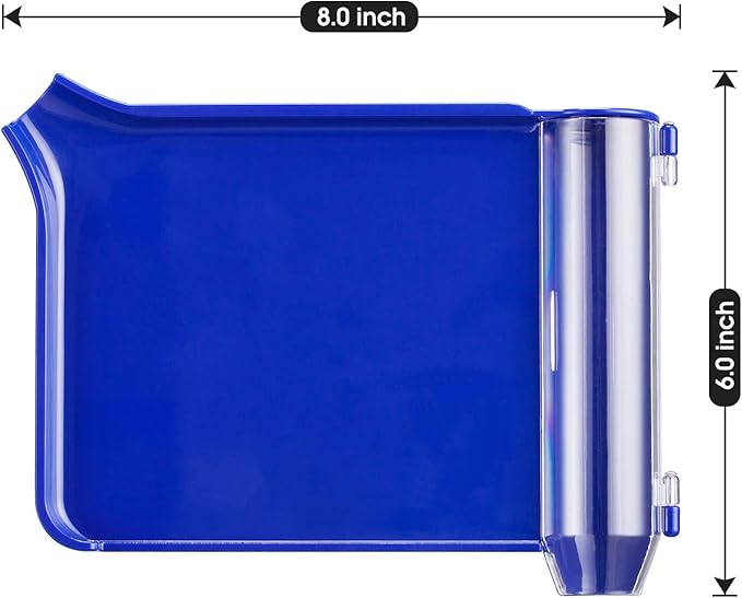 Medarchitect Left Hand Pill Counter Tray with Spatula (Blue)