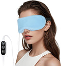 Aurya Heated Eye Mask for Dry Eyes, Warm Eye Compress Mask with Temp & Timer Setting, Eye Heating Pad for Blepharitis, MGD, Migraine, Stye, Chalazion Alleviation, Medium (8.85×3.35 in)