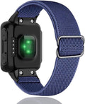 Compatible with Garmin Forerunner 35/30 Band, Nylon Elastic Solo Loop Women Men,Adjustable Replacement Watch Strap for Garmin Forerunner 35 Sport Watchband for SmartWatch