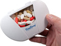 Gasketed 7 Compartment Pill Box Holds Up To 150 Pills Waterproof