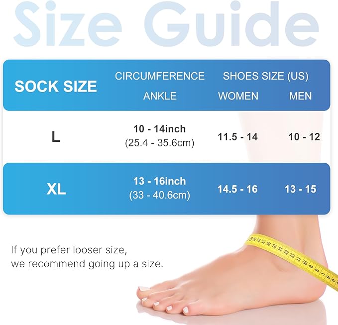 Comfitech Ankle Ice Pack Wrap Sleeve with Large Opening, Reusable Gel Cold Pad for Foot and Heel, X-Large
