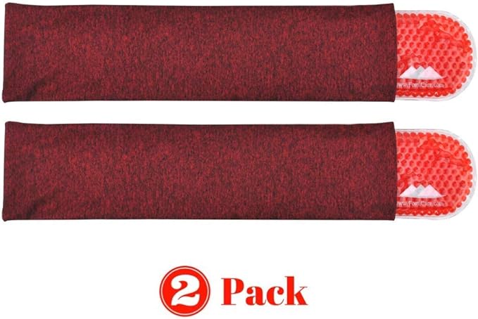 Hemorrhoid and Perineal Gel Bead Ice Compress by FOMI Care | 2 Pack, 3 Sleeves | Hot and Cold Pack for Hemorrhoid Treatment & Postpartum Pain Relief | Heating and Cooling Maternity Pads