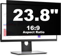 23.8 Inch Computer Privacy Screen Protector for 16:9 Widescreen Monitors-Anti-Glare & Blue Light Filter,Anti-Spy Film,Reduces Eye Strain (Fits Most Desktop Screens)