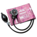 ADC Diagnostix 720 Pocket Aneroid Sphygmomanometer with Adcuff Nylon Blood Pressure Cuff, Breast Cancer Awareness Pink, Adult