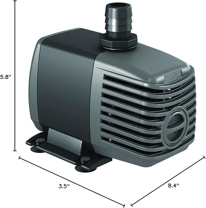Active Aqua Submersible Water Pump, 370 GPH
