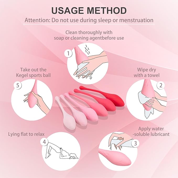 Kegel Exercise System - Recommended by Doctors for Pelvic Floor strengthening and Tightening Exercises, Basic and Advanced Kegel Fitness Products