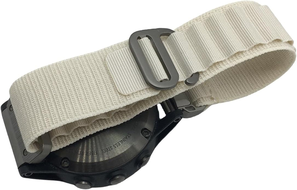 Custom Fit by Wrist Size, Small & Large Wrists, for Garmin Nylon Watch Band –– Compatible with QuickFit 20mm / 22mm / 26mm, Fenix 7, Instinct 2X, Forerunner, Epix, Tactix, MARQ, quatix, Approach