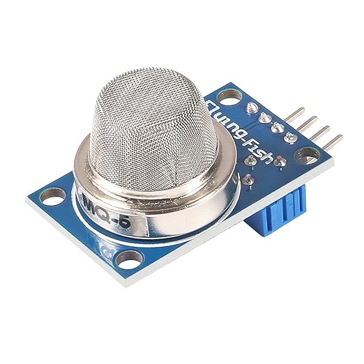5pcs MQ5 MQ-5 Methane Natural Gas Sensor Shield Liquefied Electronic Detector Module for Arduino Raspberry Pi ESP8266 MQ5 5V DC (MQ-5)
