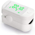 HealthSmart Pulse Oximeter for Fingertip That Displays Blood Oxygen Saturation Content, Pulse Rate and Pulse Bar with LED Display, Accurate and Reliable, Green