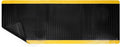 NORTHSKY Olympia Anti Fatigue Mat Industrial, Standing Mat, Yellow Border Safety, 8 x 3 ft, 15/16" Thick, Advanced High-Density Memory Foam, for Workshop Workstations, Laboratory Benches
