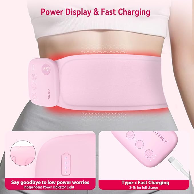 Portable Heating Pad for Period Cramps (96 * 12 * 2)