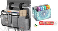 FINPAC Wheelchair Side Organizer Bag with Cup Holder(Gray) Weekly Pill Organizers (Emerald Illusions)