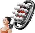 16 Head Massage Gun Deep Tissue with 16 Massages Heads, Electric Massager Tool for Legs,Arms,Waist,Back,Buttocks,Full Body Muscle Pain Relief,Ideal Gifts for Women,Men, Mom,and Dad
