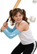 ComfiTECH 2 Pack Youth Full Arm Elbow Ice Pack Sleeve for Tennis, Golfers, Throwing, Pitchers, Young Athletes, Flexible Cold Pack for Forearm Discomfort, Muscle Relaxation & Outdoor Sport, Small