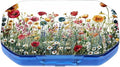 This Portable Watercolor Wildflower Pattern 6-Compartment Pillbox Can Be Placed in A Pocket Or Wallet to Store Vitamins, Medicines Fish Oil Health Supplements Other Medications.