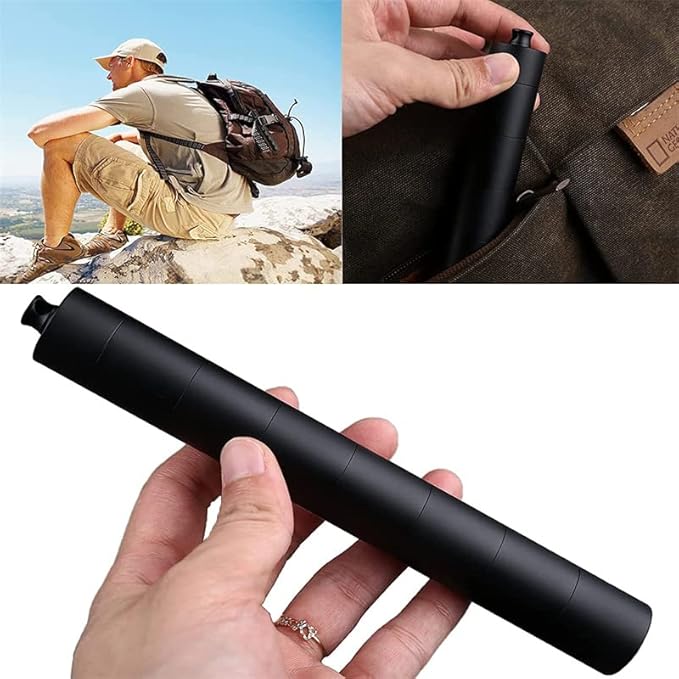 Tvoip Portable Pill Case Keychain Waterproof 7 Days Pill Holder Travel Pill Container Portable Medicine Keychain Daily Airtight Pill Organizer for Outdoor Camping Travel (Black)