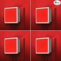 670nm Red Light Night Light for Sleep[4 Pack]- Zero Blue Light, Dimmable & Energy Efficient 0.3W Night Light Plug into Wall with Dusk-to-Dawn Sensor for Nursery, Bedroom, Bathroom
