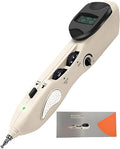 Electronic Acupuncture Pen - Acupressure Pen - Electric Acupuncture Pointer, Massage Pen, Rechargable, Find Acupoints Automatically with 3 Massage Heads